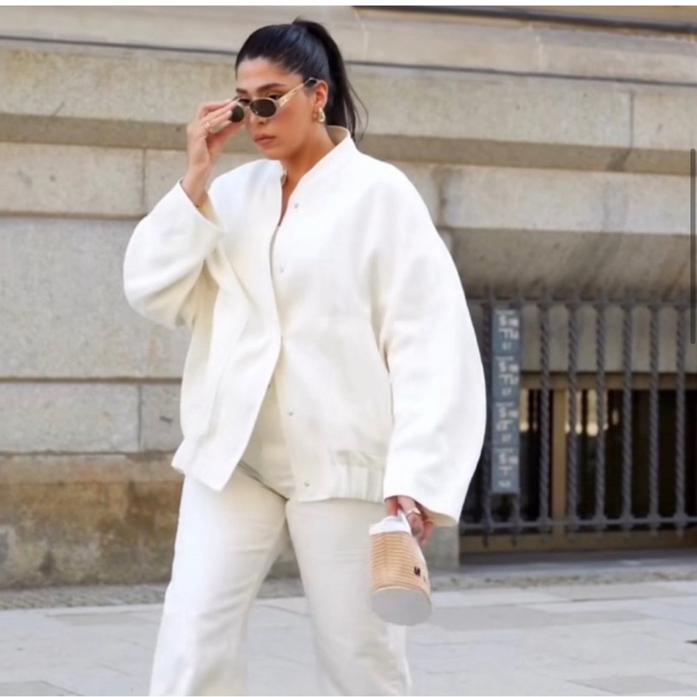 Zara Linen bomber M